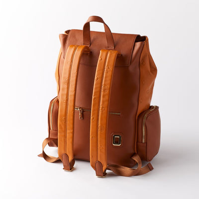 ICON BACKPACK - COGNAC (BACK)
