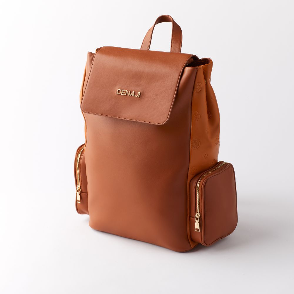 ICON BACKPACK - COGNAC (FRONT)