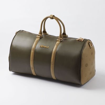 DENAJI ICON DUFFLE BAG - OLIVE GREEN (FRONT)