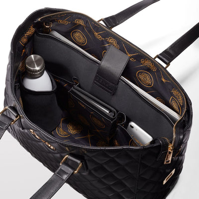 DENAJI INFINITY TOTE BAG - BLACK (INTERIOR)