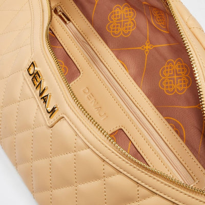 DENAJI INFINITY BUM BAG / FANNY PACK - BEIGE (INTERIOR)
