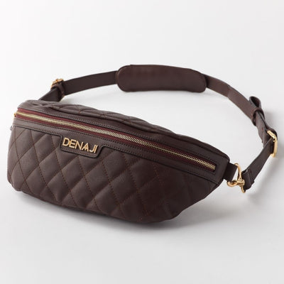 DENAJI INFINITY BUM BAG / FANNY PACK - BROWN (FRONT)