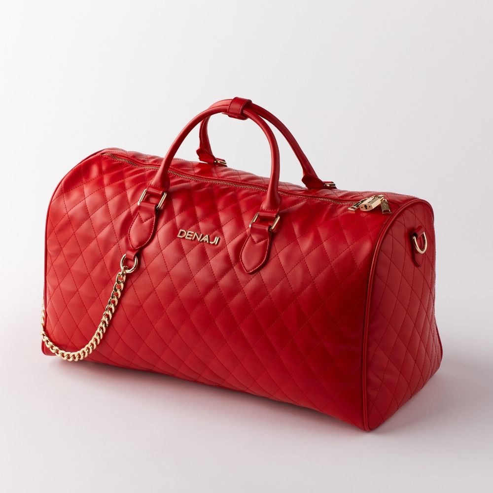 Dkny quilted duffle bag on sale