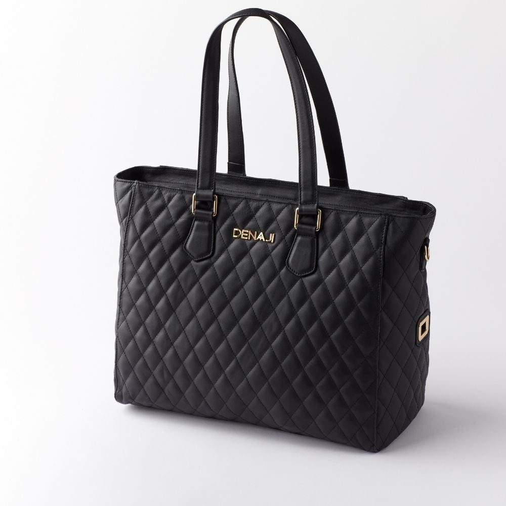 DENAJI INFINITY TOTE BAG - BLACK (FRONT)